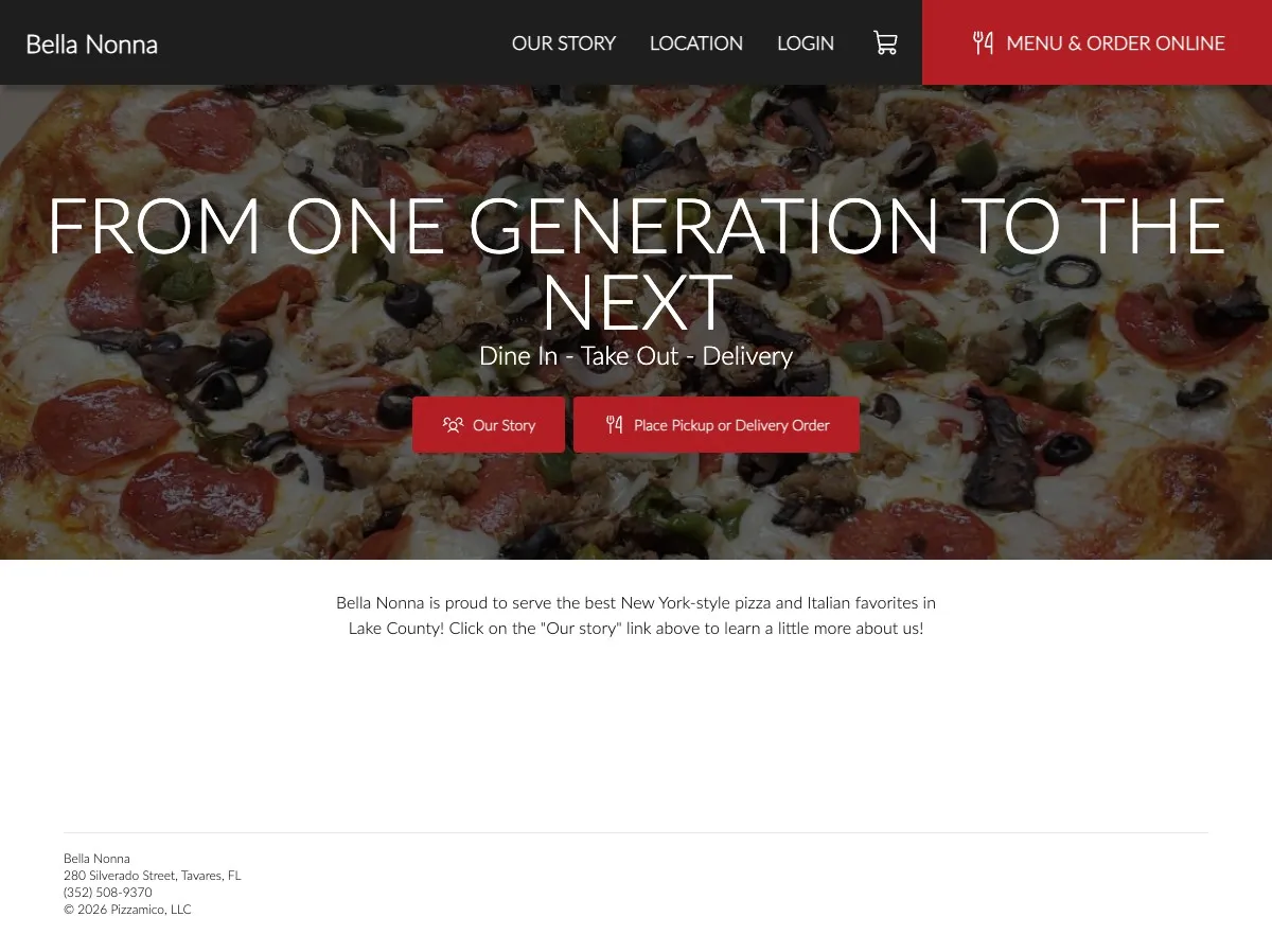 Bella Nonna Pizzeria & More